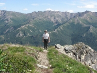 Jim up at the Overlook